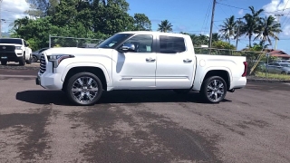 Used 2024  Toyota Tundra Hybrid 4WD Capstone CrewMax 5&period;5ft Bed at Kama'aina Nissan near Hilo&comma; HI