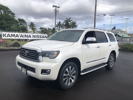 Used 2021 Toyota Sequoia Limited 4WD at Kama'aina Nissan near Hilo, HI