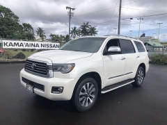 Used 2021  Toyota Sequoia Limited 4WD at Kama'aina Nissan near Hilo&comma; HI