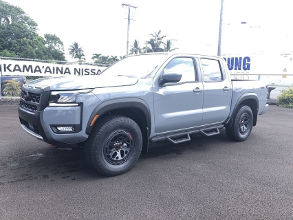 New 2026 Nissan Frontier Crew Cab 4x4 PRO-4X at Kama'aina Nissan near Hilo, HI