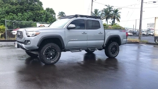 Used 2018  Toyota Tacoma 4WD Double Cab TRD Off-Road 6spd at Kona Nissan near Kailua Kona&comma; HI