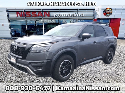 Used 2024 Nissan Pathfinder Rock Creek 4WD at Kama'aina Nissan near Hilo, HI