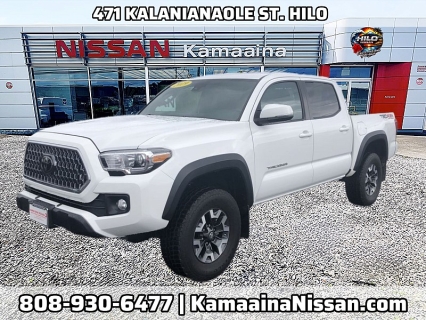 Used 2019 Toyota Tacoma 4WD Double Cab TRD Off-Road Auto at Kama'aina Nissan near Hilo, HI