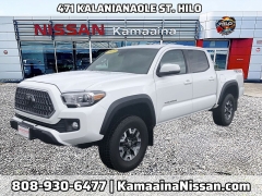  2019 Toyota Tacoma 4WD Double Cab TRD Off-Road Auto at Kama'aina Nissan near Hilo&comma; HI