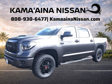 Used 2020 Toyota Tundra 4WD CrewMax TRD Pro 5.7L at Kama'aina Nissan near Hilo, HI