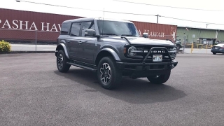 Used 2022 Ford Bronco Outer Banks 4 Door Advanced 4x4 at Kama'aina Nissan near Hilo, HI