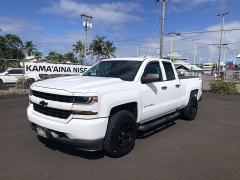 Used 2017  Chevrolet Silverado 1500 4WD Double Cab Custom at Kama'aina Nissan near Hilo&comma; HI