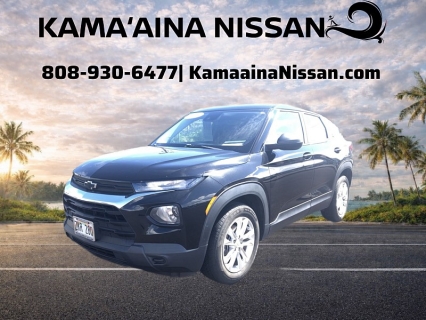 Used 2021 Chevrolet Trailblazer 4d SUV FWD LS at Kama'aina Nissan near Hilo, HI