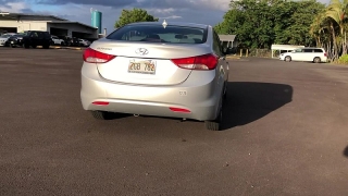 Used 2013 Hyundai Elantra 4d Sedan GLS Auto at Kona Nissan near Kailua Kona, HI