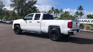 Used 2017  Chevrolet Silverado 1500 4WD Double Cab Custom at Kama'aina Nissan near Hilo&comma; HI
