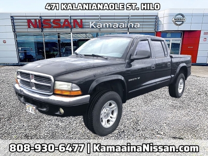 Used 2002 Dodge Dakota 4WD Quad Cab SLT at Kama'aina Nissan near Hilo, HI