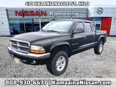  2002 Dodge Dakota 4WD Quad Cab SLT at Kama'aina Nissan near Hilo&comma; HI