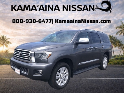 Used 2021 Toyota Sequoia Platinum 4WD at Kama'aina Nissan near Hilo, HI