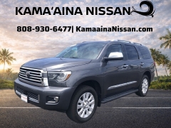Used 2021  Toyota Sequoia Platinum 4WD at Kama'aina Nissan near Hilo&comma; HI