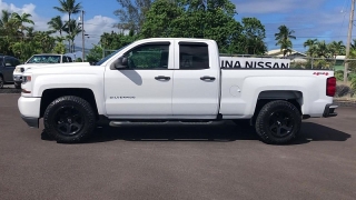 Used 2017  Chevrolet Silverado 1500 4WD Double Cab Custom at Kama'aina Nissan near Hilo&comma; HI