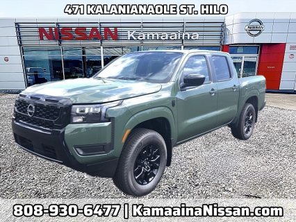 New 2026 Nissan Frontier Crew Cab 4x4 SV at Kama'aina Nissan near Hilo, HI
