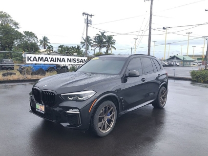 Used 2021 BMW X5 M50i Sports Activity Vehicle at Kama'aina Nissan near Hilo, HI