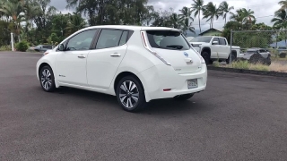 Used 2017 Nissan Leaf 4d Hatchback SV at Kona Nissan near Kailua Kona, HI