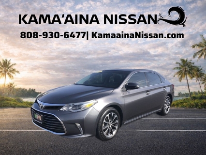 Used 2016 Toyota Avalon 4d Sedan XLE at Kama'aina Nissan near Hilo, HI