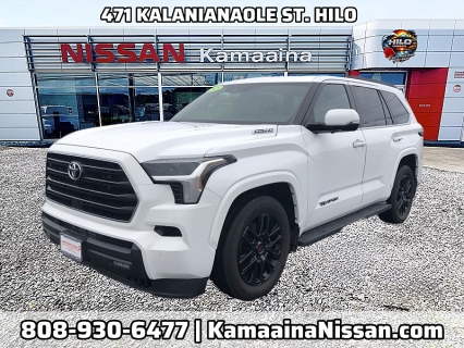 Used 2025 Toyota Sequoia SR5 4WD at Kama'aina Nissan near Hilo, HI