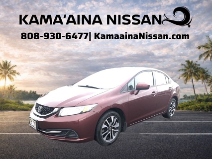 Used 2015 Honda Civic Sedan 4d EX at Kama'aina Nissan near Hilo, HI
