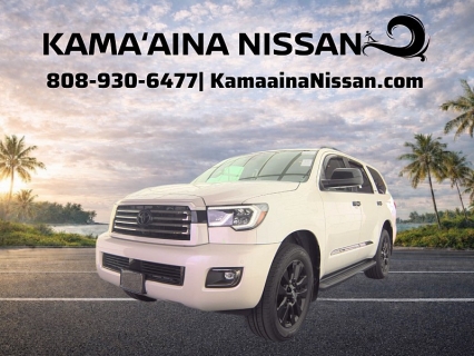 Used 2021 Toyota Sequoia Nightshade 4WD at Kama'aina Nissan near Hilo, HI