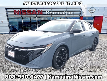 New 2026 Nissan Sentra SR Sedan *Ltd Avail* at Kama'aina Nissan near Hilo, HI