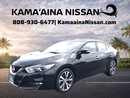Used 2016 Nissan Maxima 4d Sedan SL at Kama'aina Nissan near Hilo, HI