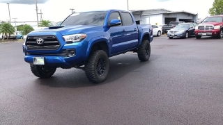 Used 2016  Toyota Tacoma 4WD Double Cab SR5 at Kona Nissan near Kailua Kona, HI