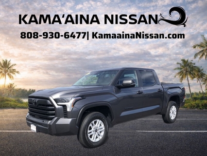 Used 2024 Toyota Tundra 4WD SR5 CrewMax 5.5ft Bed at Kama'aina Nissan near Hilo, HI