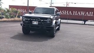 Used 2022 Ford Bronco Outer Banks 4 Door Advanced 4x4 at Kama'aina Nissan near Hilo, HI