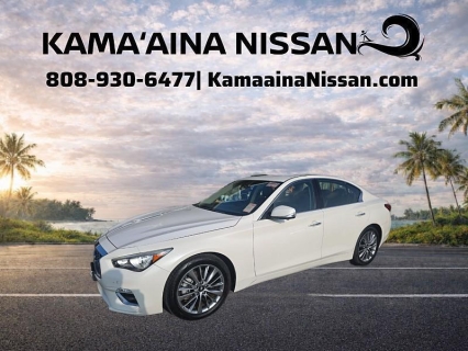 Used 2022 INFINITI Q50 LUXE RWD at Kama'aina Nissan near Hilo, HI