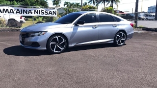 Used 2021  Honda Accord Sedan Sport 1&period;5T CVT at Kona Nissan near Kailua Kona&comma; HI