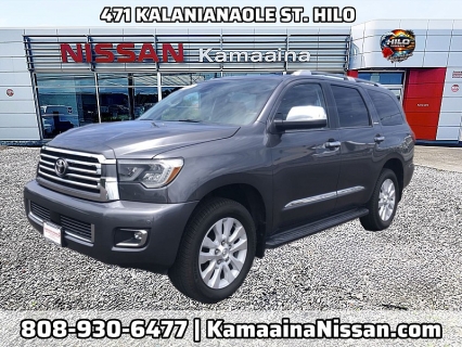 Used 2021 Toyota Sequoia Platinum 4WD at Kama'aina Nissan near Hilo, HI