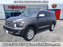  2021 Toyota Sequoia Platinum 4WD at Kama'aina Nissan near Hilo&comma; HI
