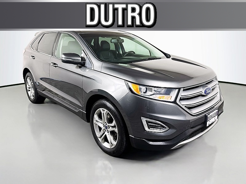 Used 2015  Ford Edge 4d SUV AWD Titanium EcoBoost at Graham Auto Mall near Mansfield&comma; OH