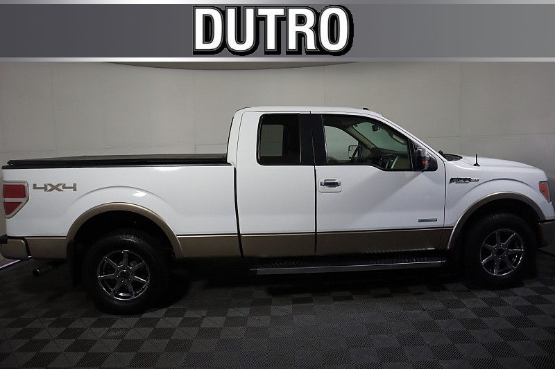 Used 2013  Ford F150 4WD Supercab Lariat at Graham Auto Mall near Mansfield, OH
