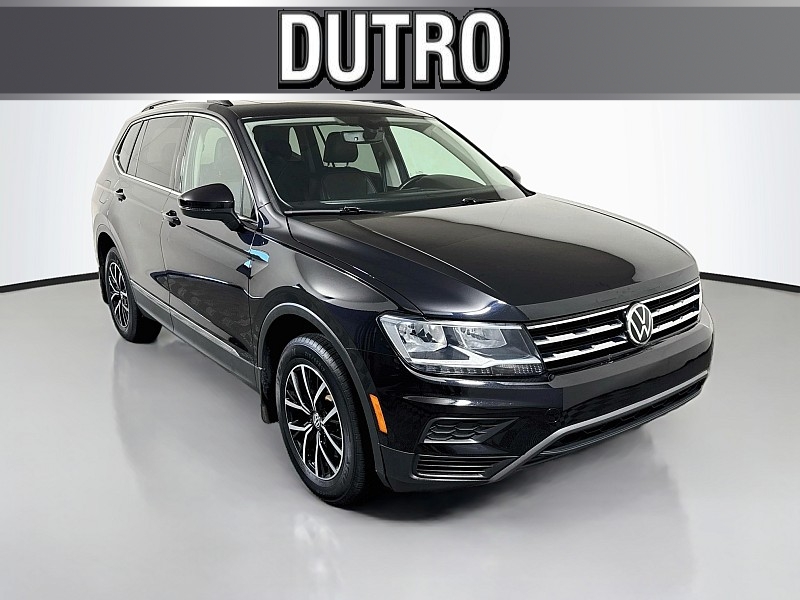 Black 2021 Volkswagen Tiguan SUV / Crossover All-Wheel Drive 8-Speed Automatic