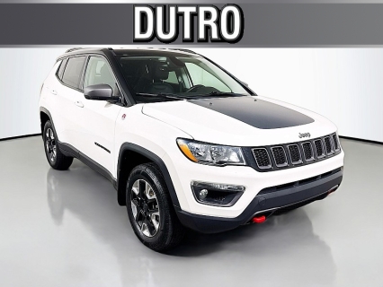 Used 2018 Jeep Compass 4d SUV 4WD Trailhawk at Dutro Ford Lincoln Nissan near Zanesville, OH