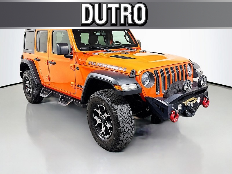 Used 2018  Jeep Wrangler Unlimited 4d SUV 4WD Rubicon at Graham Auto Mall near Mansfield, OH