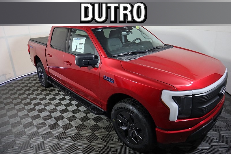 New 2024  Ford F-150 Lightning Flash 4WD SuperCrew 5.5' Box at Dutro Auto near Zanesville, OH