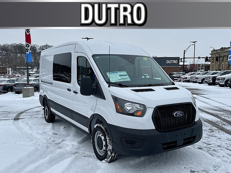 New 2024  Ford Transit Cargo Van T-250 148" Med Rf 9070 GVWR RWD at Graham Auto Mall near Mansfield, OH