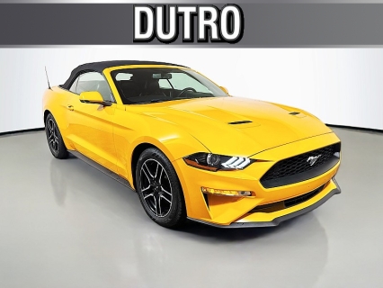 Used 2018 Ford Mustang 2d Convertible EcoBoost Premium at Dutro Ford Lincoln Nissan near Zanesville, OH