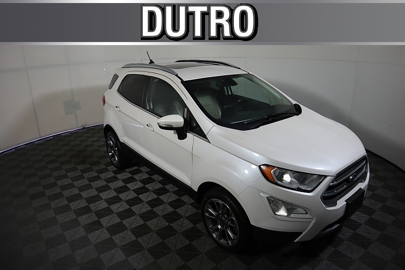 Used 2019  Ford EcoSport 4d SUV 4WD Titanium at Dutro Auto near Zanesville, OH