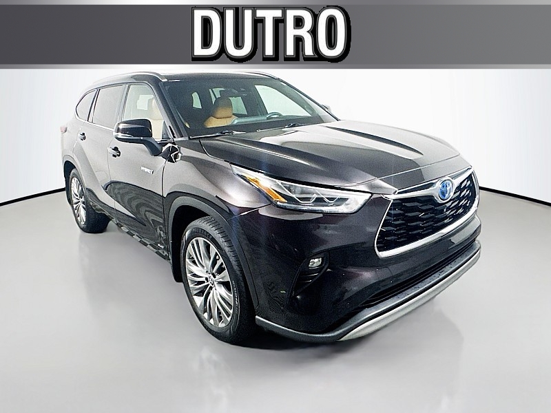 Used 2021  Toyota Highlander Hybrid Platinum AWD at Dutro Auto near Zanesville, OH