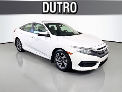 Used 2017 Honda Civic Sedan 4d EX at Dutro Ford Lincoln Nissan near Zanesville, OH