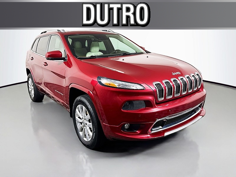 Used 2016  Jeep Cherokee 4d SUV 4WD Overland at Graham Auto Mall near Mansfield, OH