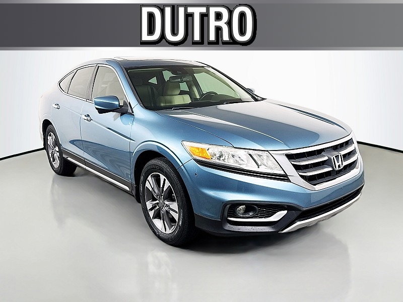 Blue 2015 Honda Crosstour EX-L V6 AWD SUV / Crossover All-Wheel Drive 6-Speed Automatic