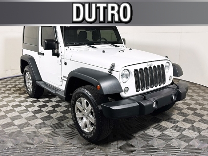 Used 2017 Jeep Wrangler 2d Convertible Sport at Dutro Ford Lincoln Nissan near Zanesville, OH