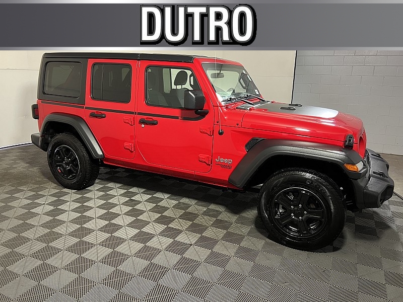 Used 2019  Jeep Wrangler Unlimited 4d SUV 4WD Sport S at Graham Auto Mall near Mansfield, OH